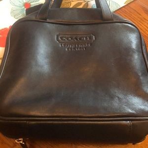 Coach toiletries bag